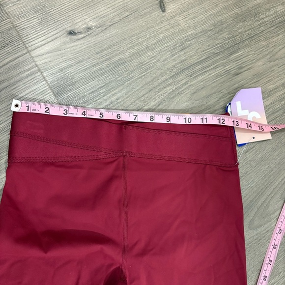 JoyLab Women's High-Rise Red 7/8 Leggings Size Small Moisture Wicking NWT - Picture 8 of 9